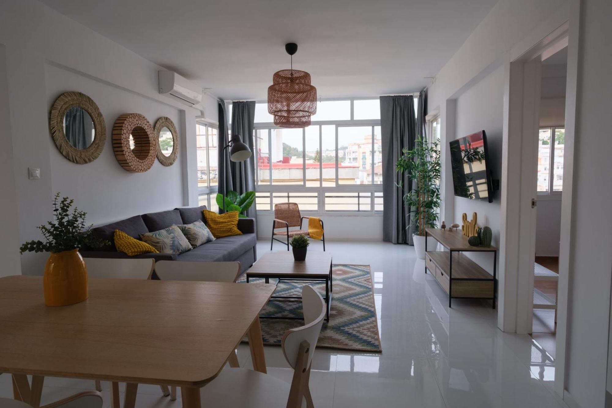 Wonderful Central Apartment Panoramics Views Wifi Malaga Exterior photo